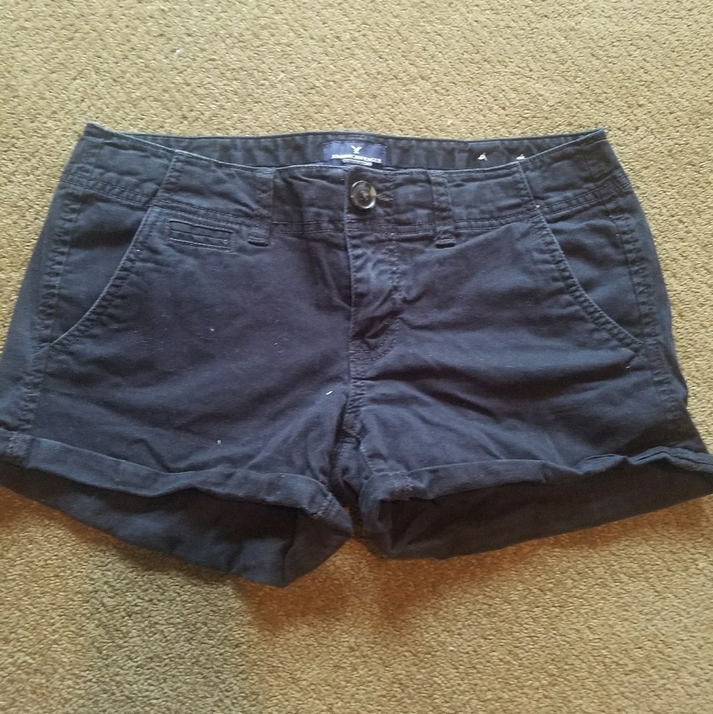 Black American Eagle Shorts